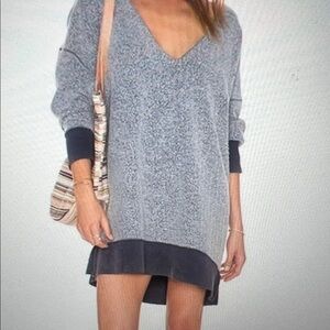 Free People Inside Out Oversized Sweater